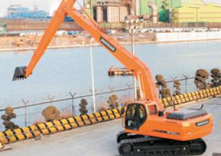 Електричний гусеничний екскаватор Doosan DX300LC SLR