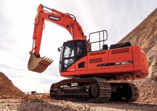 Гусеничні екскаватори Doosan DX350LC-5