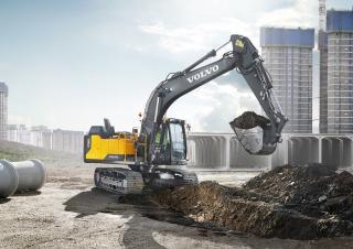 Гусеничні екскаватори Volvo EC160EL