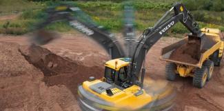 Гусеничні екскаватори Volvo EC180DL