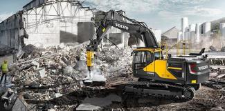 Гусеничні екскаватори Volvo EC250EL