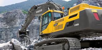 Гусеничні екскаватори Volvo EC480DL
