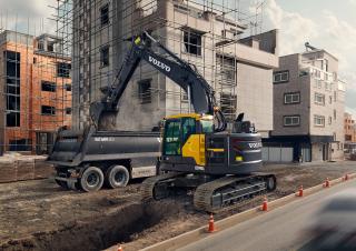 Гусеничні екскаватори Volvo ECR145EL