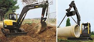Гусеничні екскаватори Volvo ECR88