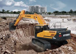 Гусеничні екскаватори Hyundai HX300NL