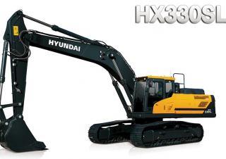 Гусеничні екскаватори Hyundai HX330SL