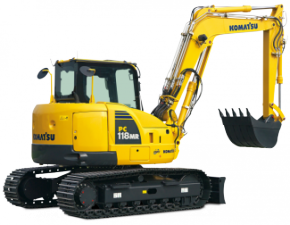 Гусеничні екскаватори Komatsu PC118MR-8
