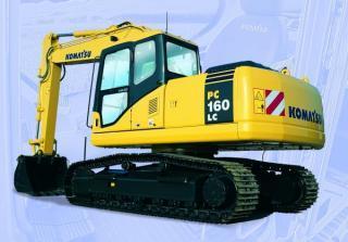 Гусеничні екскаватори Komatsu PC160LC-7