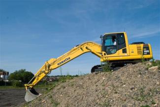 Гусеничні екскаватори Komatsu PC160LC-7