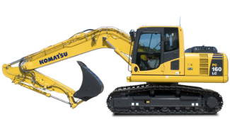 Гусеничні екскаватори Komatsu PC160LC-8