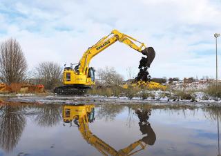 Гусеничні екскаватори Komatsu PC228USLC-11E0