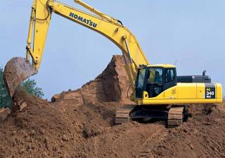 Гусеничні екскаватори Komatsu PC340LC-7