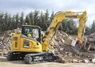 Гусеничні екскаватори Komatsu PC88MR-11E0