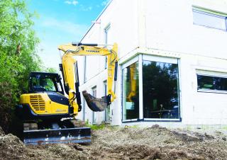 Гусеничні екскаватори Yanmar SV 100-2 CR