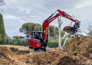 Гусеничні екскаватори Yanmar SV100-7