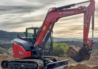 Гусеничні екскаватори Yanmar SV86-7