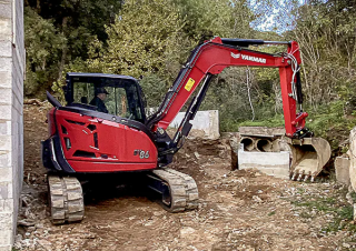 Гусеничні екскаватори Yanmar SV86-7