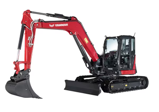 Гусеничні екскаватори Yanmar SV86-7