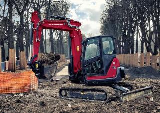 Гусеничні екскаватори Yanmar ViO80-2PB 