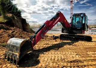 Гусеничні екскаватори Yanmar ViO82 
