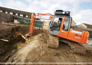 Гусеничні екскаватори Hitachi ZX 130 LCN