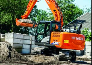 Гусеничні екскаватори Hitachi ZX130-6