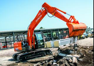 Гусеничні екскаватори Hitachi ZX130-6