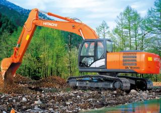 Гусеничні екскаватори Hitachi ZX200-5G