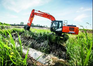Гусеничні екскаватори Hitachi ZX240N-6