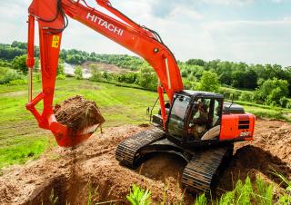 Гусеничні екскаватори Hitachi ZX250LCN-6
