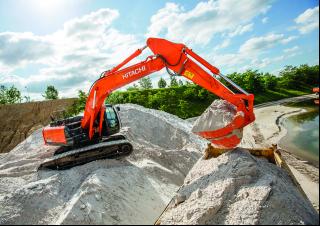 Гусеничні екскаватори Hitachi ZX250LCN-6