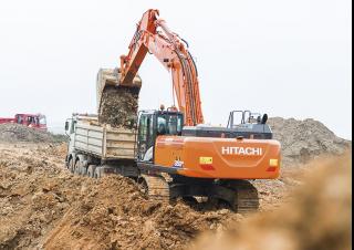 Гусеничні екскаватори Hitachi ZX350LCN-6