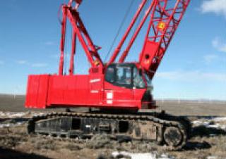 Гусеничні крани - ґратчаста стріла Manitowoc 12000-1