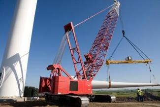 Гусеничні крани - ґратчаста стріла Manitowoc 14000