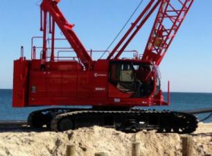 Гусеничні крани - ґратчаста стріла Manitowoc 8500 E-1