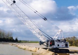 Гусеничні крани - ґратчаста стріла Liebherr HS 8050 HD