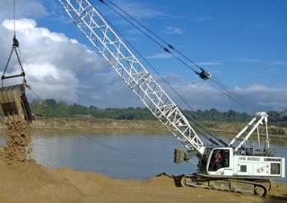 Гусеничні крани - ґратчаста стріла Liebherr HS 8050 HD
