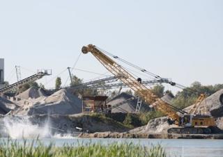 Гусеничні крани - ґратчаста стріла Liebherr HS 8070