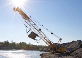 Гусеничні крани - ґратчаста стріла Liebherr HS 8070