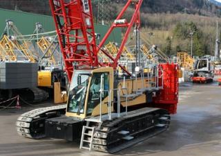 Гусеничні крани - ґратчаста стріла Liebherr LR 1110