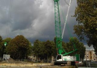 Гусеничні крани - ґратчаста стріла Liebherr LR 1130