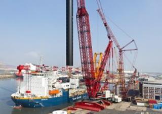 Гусеничні крани - ґратчаста стріла Liebherr LR 13000