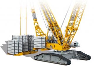 Гусеничні крани - ґратчаста стріла Liebherr LR 13000