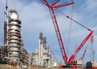 Гусеничні крани - ґратчаста стріла Liebherr LR 13000