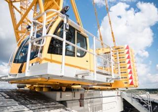 Гусеничні крани - ґратчаста стріла Liebherr LR 1500