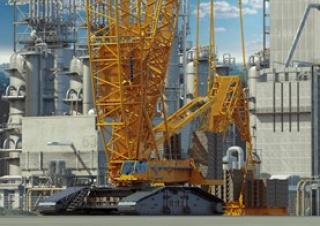 Гусеничні крани - ґратчаста стріла Liebherr LR 1800-1.0