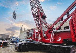 Гусеничні крани - ґратчаста стріла Manitowoc MLC300