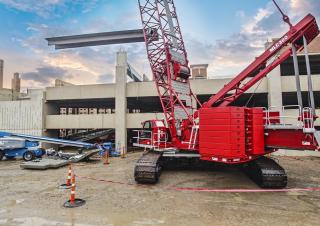Гусеничні крани - ґратчаста стріла Manitowoc MLC300