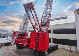 Гусеничні крани - ґратчаста стріла Manitowoc MLC300