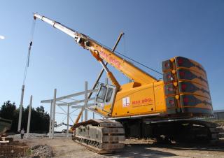 Гусеничні крани - телескопічна стріла Sennebogen 6113E